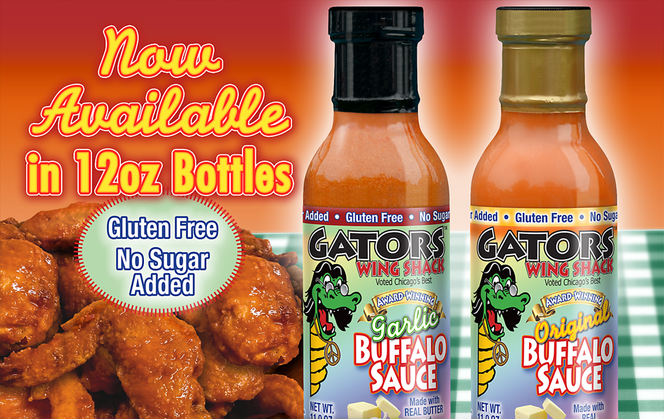 Gators Wing Shack - Award-Winning Buffalo Sauces - ORDER NOW